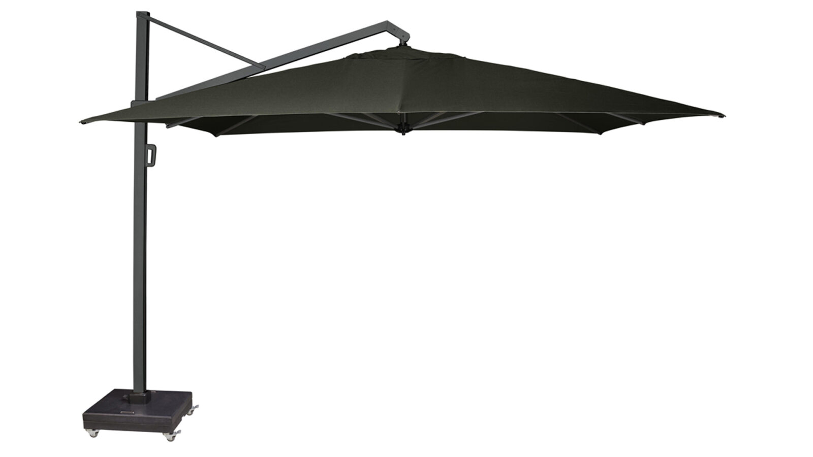 7078P-free_arm_parasol-Icon-4x3-premium-faded_black-Platinum-8717591777335 Parasol ogrodowy ICON T kolor stelazu Anthracite kolor Feded black 4 x 3 m