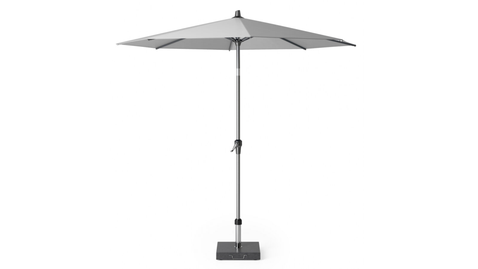 7100c parasol-ogrodowy-riva Parasol ogrodowy RIVA kolor stelazu Anthracite kolor Light Grey 25 m