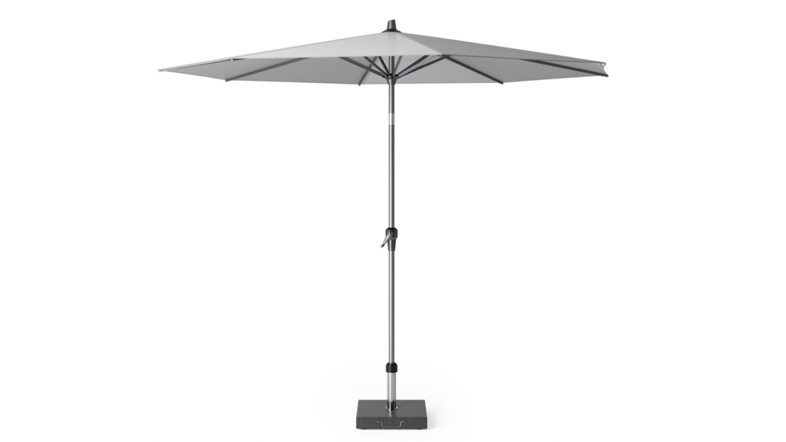 7104C parasol-ogrodowy-riva (4) Parasol ogrodowy RIVA kolor stelazu Anthracite kolor Light Grey 3 m