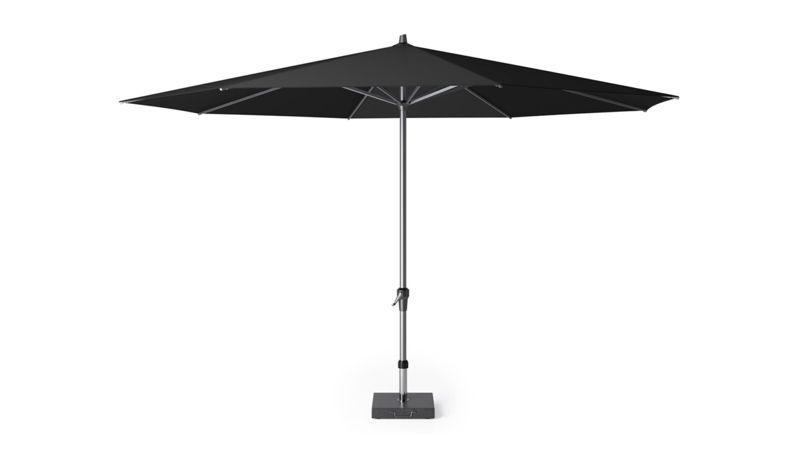 7112D parasol-ogrodowy-riva-ii Parasol ogrodowy RIVA II kolor stelazu Anthracite kolor Black 4 m