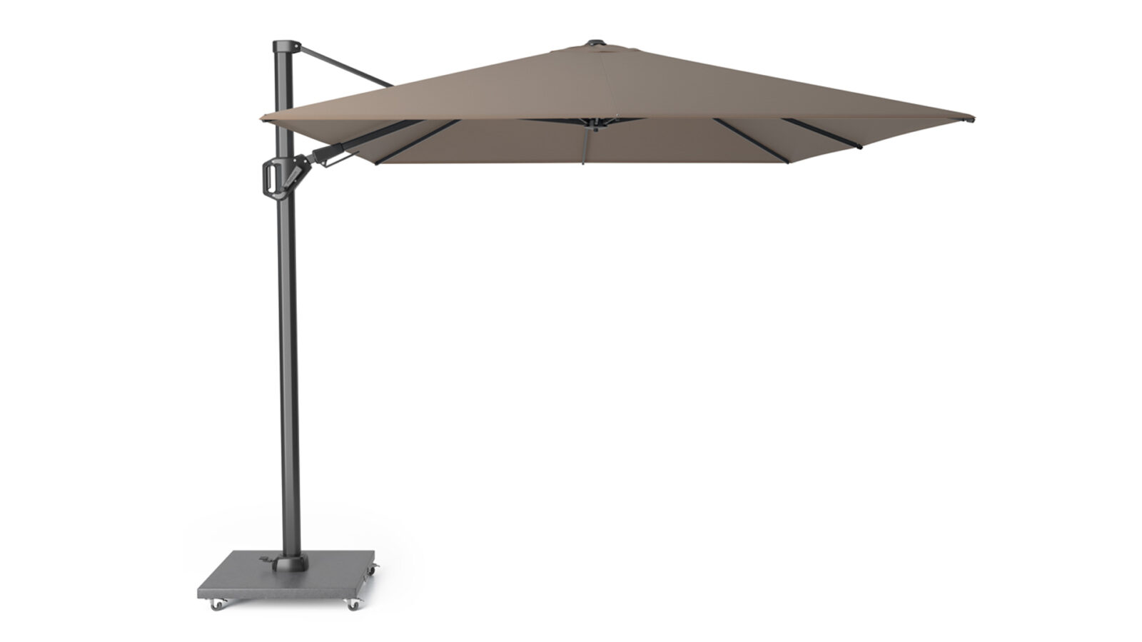 7137Q-free_arm_parasol-Challenger-T2-3,5x2,6-premium-havana-Platinum-8720039162716 Parasol ogrodowy CHALLENGER T PREMIUM kolor stelazu Anthracite kolor Havana 35 x 26 m