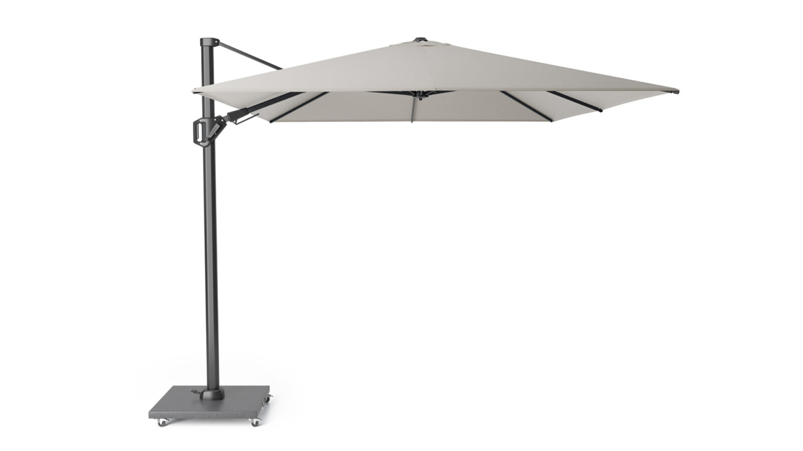 7137R-free_arm_parasol-Challenger-T2-3,5x2,6-premium-manhattan-Platinum-8720039162693 Parasol ogrodowy CHALLENGER T PREMIUM kolor stelazu Anthracite kolor Manhattan 35 x 26 m