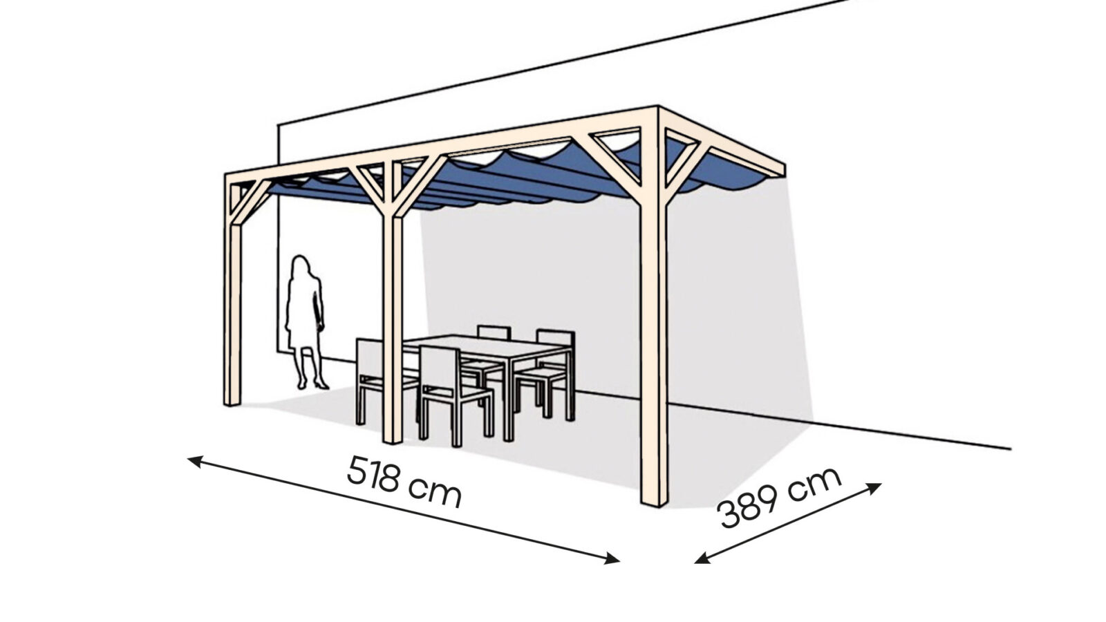 pergola _drewniana_przyscienna2_duza_389x518_ds Pergola PS2 drewno surowe 389 x 518 cm