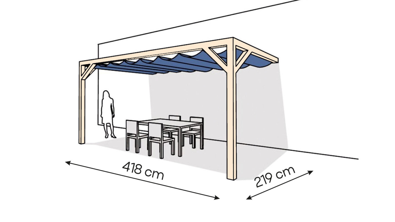 pergola _drewniana_przyscienna2_mala_219x418_ds Pergola PS2 drewno surowe 219 x 418 cm