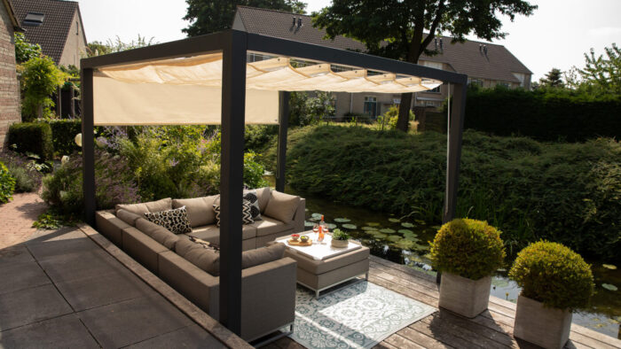 Pergola aluminiowa PW 230 x 320 cm  Antracyt