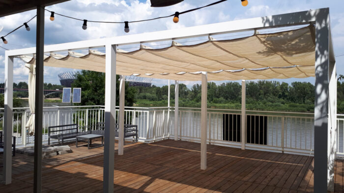 Pergola aluminiowa PW 230 x 320 cm  Bialy