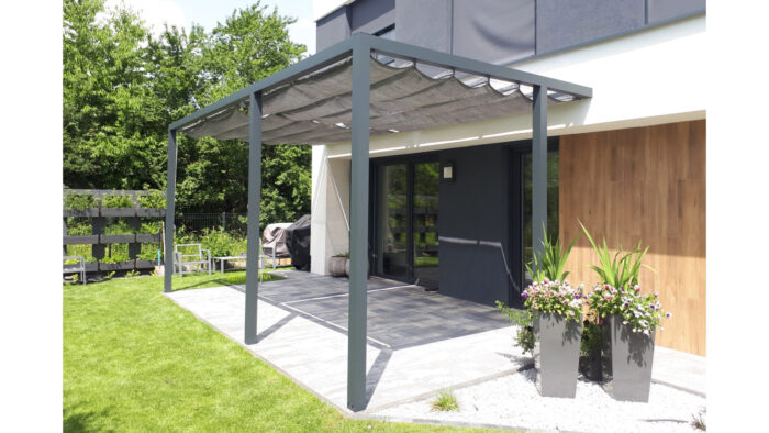 Pergola aluminiowa PS2 220 x 320 cm  Srebrny