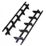 Zestaw Uchwyt 20mm Antracytowy 5 deseczek 100cm