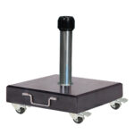 Podstawa granitowa ROME II czarny polerowany granit 40 kg