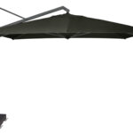 Parasol ogrodowy ICON T kolor stelazu Anthracite kolor Feded black 35 x 35 m