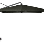 Parasol ogrodowy ICON T kolor stelazu Anthracite kolor Feded black 4 x 3 m