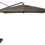 Parasol ogrodowy ICON T kolor stelazu Anthracite kolor Havana 4 x 3 m