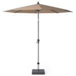 Parasol ogrodowy RIVA kolor stelazu Anthracite kolor Taupe 27 m