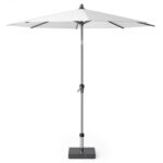 Parasol ogrodowy RIVA kolor stelazu Anthracite kolor White 27 m