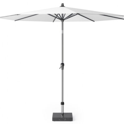 Parasol ogrodowy RIVA  kolor stelazu Anthracite  kolor White   3 m