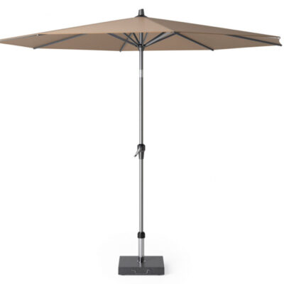 Parasol ogrodowy RIVA  kolor stelazu Anthracite  kolor Taupe   3 m