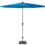 Parasol ogrodowy RIVA kolor stelazu Anthracite kolor Blue 3 m