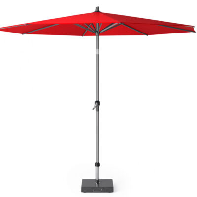 Parasol ogrodowy RIVA  kolor stelazu Anthracite  kolor Red   3 m