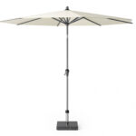 Parasol ogrodowy RIVA kolor stelazu Anthracite kolor Ecru 3 m