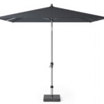 Parasol ogrodowy RIVA kolor stelazu Anthracite kolor Anthracite 25 x 25 m