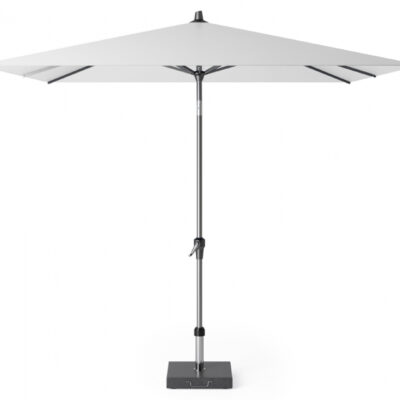 Parasol ogrodowy RIVA  kolor stelazu Anthracite  kolor White  25 x 25 m
