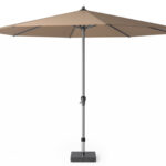 Parasol ogrodowy RIVA II kolor stelazu Anthracite kolor Taupe 35 m