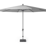 Parasol ogrodowy RIVA II kolor stelazu Anthracite kolor Light grey 4 m