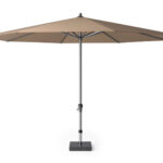 Parasol ogrodowy RIVA II kolor stelazu Anthracite kolor Taupe 4 m
