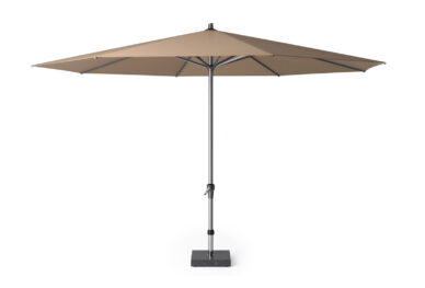 Parasol ogrodowy RIVA II  kolor stelazu Anthracite  kolor Taupe   4 m