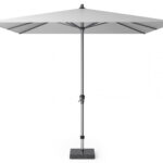Parasol ogrodowy RIVA II kolor stelazu Anthracite kolor Light grey 275 x 275 m