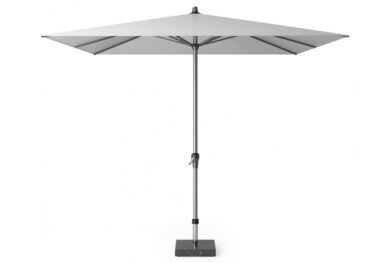 Parasol ogrodowy RIVA II  kolor stelazu Anthracite  kolor Light grey  275 x 275 m