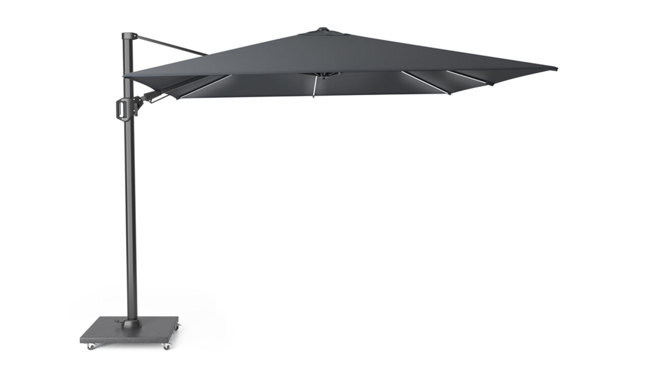 Parasol ogrodowy CHALLENGER T GLOW kolor stelazu Anthracite rozmiar 3 x 3 m Anthracite