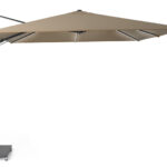 Parasol ogrodowy CHALLENGER T GLOW kolor stelazu Anthracite rozmiar 3 x 3 m Taupe