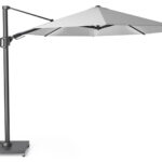 Parasol ogrodowy CHALLENGER T GLOW kolor stelazu Anthracite rozmiar 3 x 3 m Light Grey