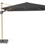 Parasol ogrodowy CHALLENGER T PREMIUM kolor stelazu Oak kolor Feded black 3 x 3 m