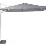 Parasol ogrodowy CHALLENGER T PREMIUM kolor stelazu White kolor Manhattan 3 x 3 m