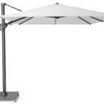 Parasol ogrodowy CHALLENGER T kolor stelazu Anthracite rozmiar 35 x 26 m White