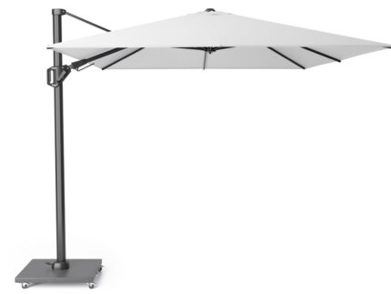 Parasol ogrodowy CHALLENGER T  kolor stelazu Anthracite  rozmiar 35 x 26 m  White