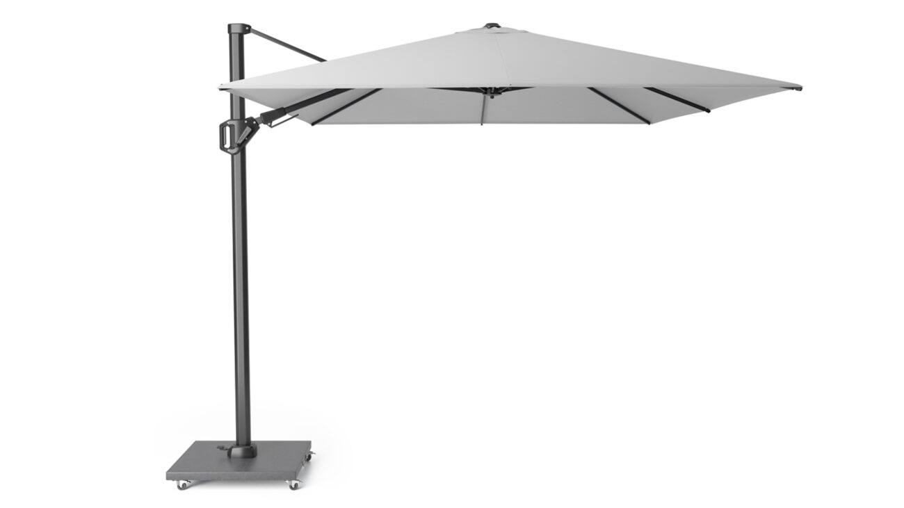 Parasol ogrodowy CHALLENGER T kolor stelazu Anthracite rozmiar 35 x 26 m Light Grey