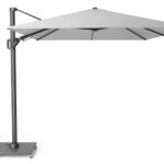 Parasol ogrodowy CHALLENGER T kolor stelazu Anthracite rozmiar 35 x 26 m Light Grey