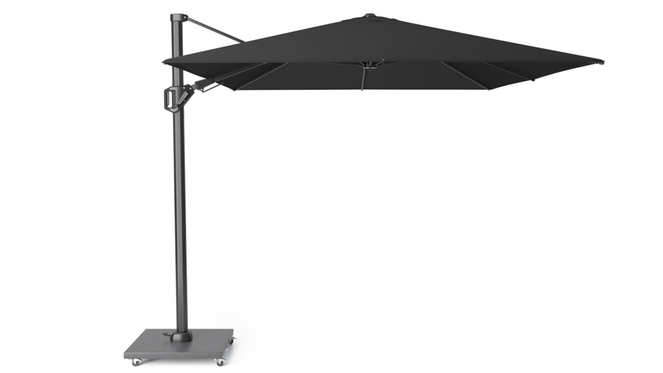 Parasol ogrodowy CHALLENGER T kolor stelazu Anthracite rozmiar 35 x 26 m Black