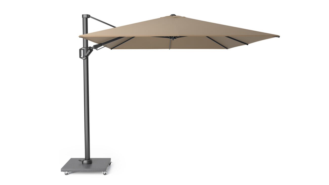 Parasol ogrodowy CHALLENGER T kolor stelazu Anthracite rozmiar 35 x 26 m Taupe