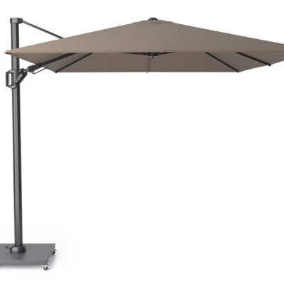 Parasol ogrodowy CHALLENGER T PREMIUM  kolor stelazu Anthracite  kolor Havana  35 x 26 m