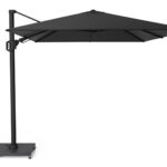 Parasol ogrodowy CHALLENGER T PREMIUM kolor stelazu Matt black kolor Jet black 35 x 26 m