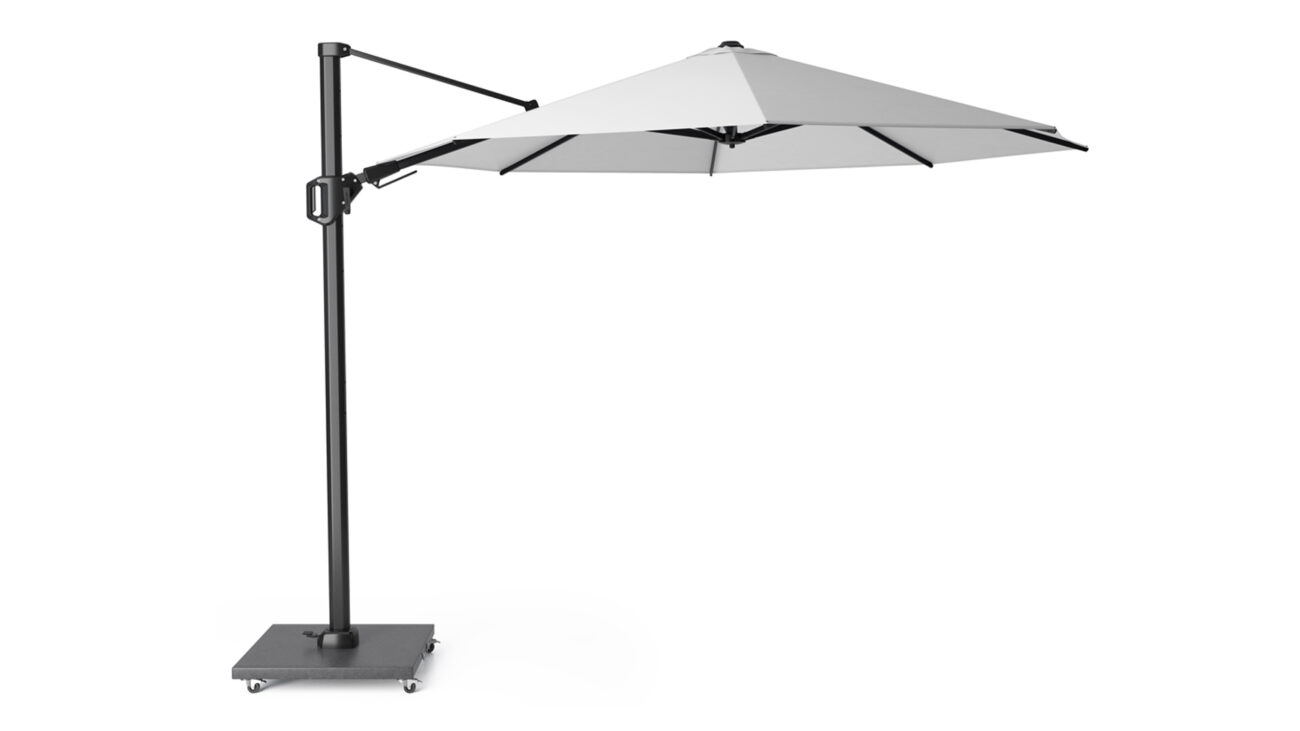 Parasol ogrodowy CHALLENGER T kolor stelazu Anthracite rozmiar 35 m White