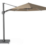 Parasol ogrodowy CHALLENGER T kolor stelazu Anthracite rozmiar 35 m Taupe