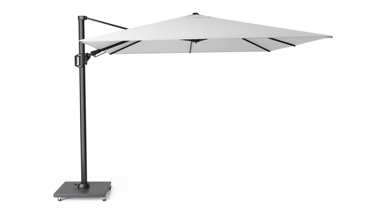 Parasol ogrodowy CHALLENGER T kolor stelazu Anthracite rozmiar 3 x 3 m White