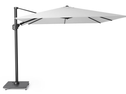 Parasol ogrodowy CHALLENGER T  kolor stelazu Anthracite  rozmiar 3 x 3 m  White