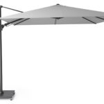 Parasol ogrodowy CHALLENGER T kolor stelazu Anthracite rozmiar 3 x 3 m Light Grey