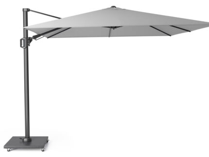 Parasol ogrodowy CHALLENGER T  kolor stelazu Anthracite  rozmiar 3 x 3 m  Light Grey